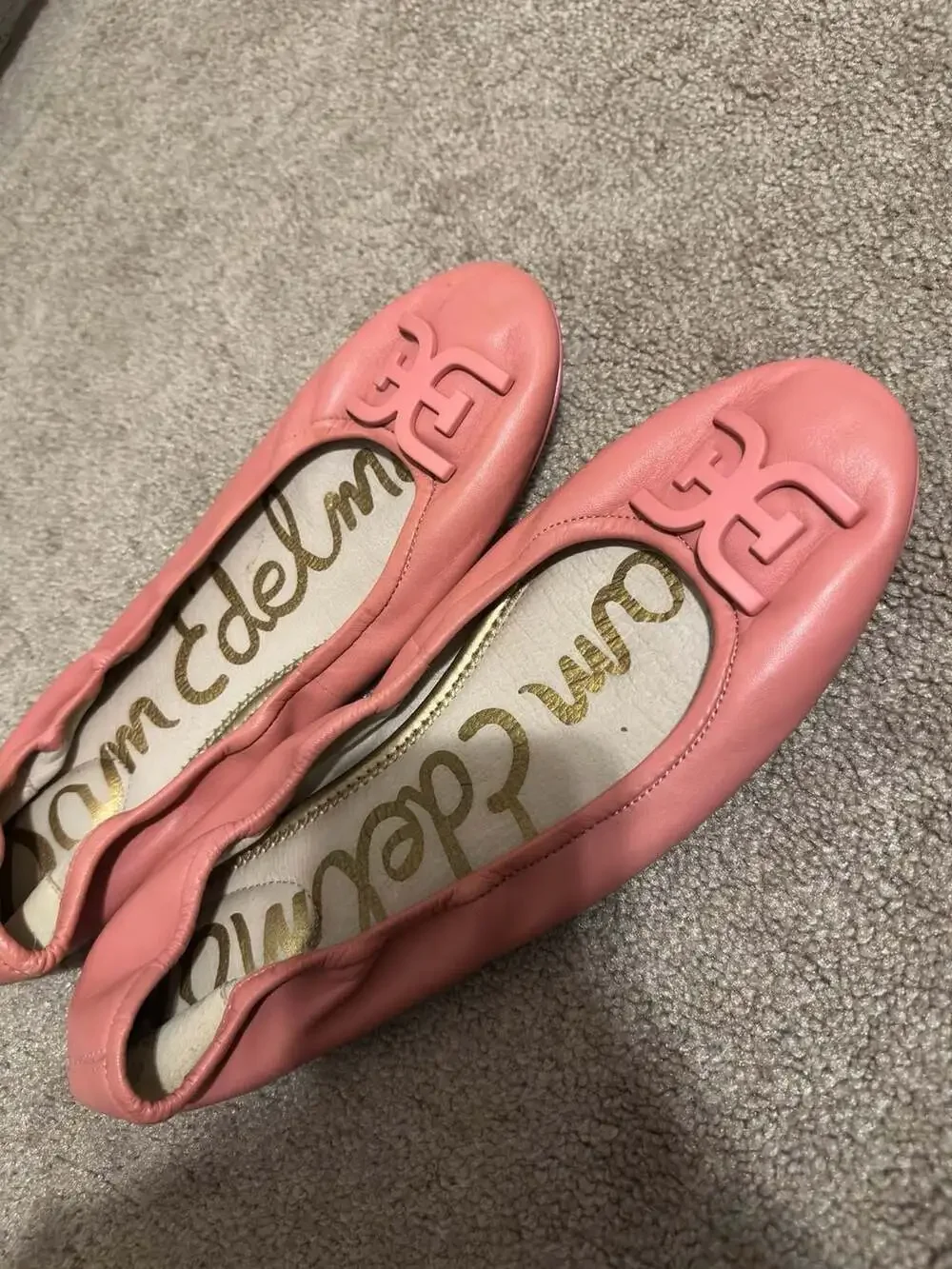 Sam Edelman Felicia Ballet Flats in Carmina Rose Pink Leather